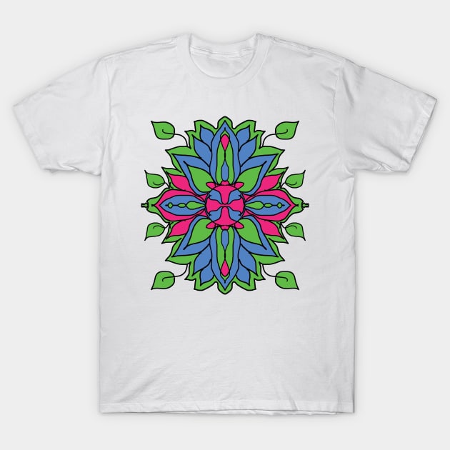 colorful mandala T-Shirt by ylleloog